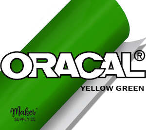Christmas: Oracal 651 - Yellow Green