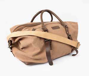 Bags: Hunter Canvas The Weekender Overnight Bag Khaki