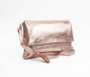 Handbags: Avenue Hunter Flap Over Handbag Bronze