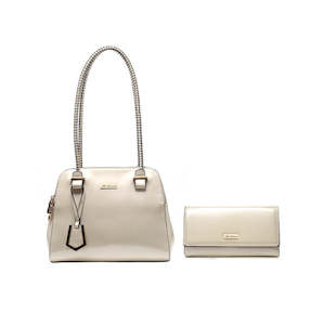 Handbags: Miss Serenade Shelby Set Ivory