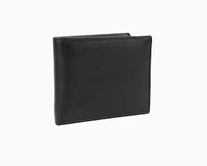 Wallets: Avenue The Student Leather Wallet Black