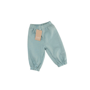 Bottoms: Cotton Pants - Blue and Yellow Gingham