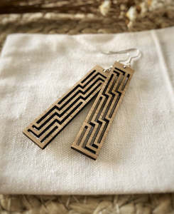 Earrings: Poutama