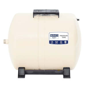 BIA-BPT-60H - Bianco Pressure Tank 60 Litre Horizontal Almond 4 Bar Pre-Charge