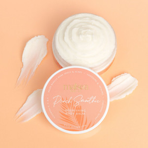 Products: Peach Smoothie Vegan Nourishing Body Balm Malsea Body Co