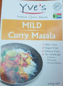 Products: Yve’s Premium Spice Blend – Mild Curry Masala 100g – Mama Africa