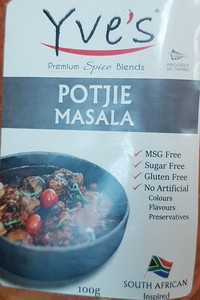 Products: Yve’s Premium Spice Blend – Potjie Masala 100g – Mama Africa