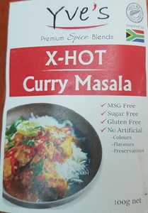 Products: Yve’s Premium Spice Blend X-Hot Curry Masala 100g – Mama Africa