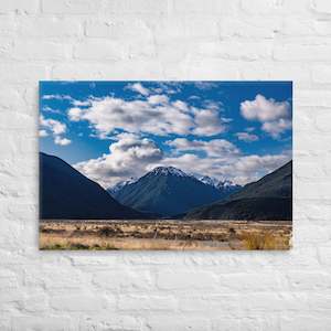 New Zealand Landscapes: Canterbury Landscape 03 Canvas Print