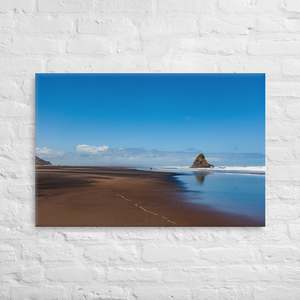 Canvas Prints: Karekare Beach 02 Canvas Print