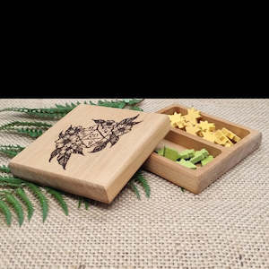 Nerdcore: Native Timber Token Coasters