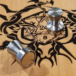 Nerdcore: Steel Magnetic Pins - Steel 12mm