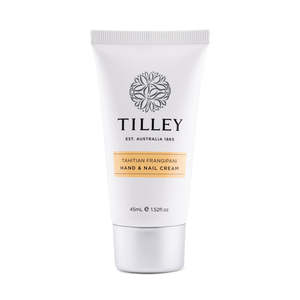 Tilley: Tilley | Mini Hand & Nail Cream | Tahitian Frangipani