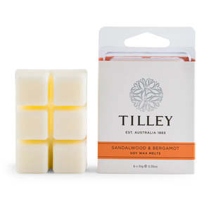 Tilley | Soy Wax Melts | Sandalwood & Bergamot