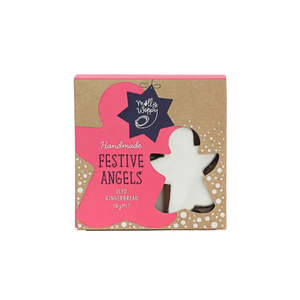 Molly Woopy | Gingerbread Festive Angels Christmas Cookies