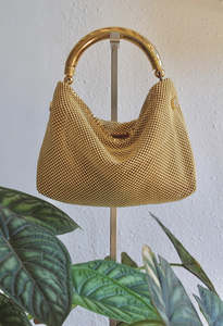 Laura B: Bella Gala Bag - Gold