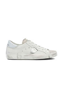 Phillippe Model: PRSX Low Woman - Basic Blanc Argent