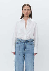 Day Birger Et Mikkelsen: Christiane Solid Cotton - Bright White