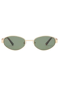 The Boston Sunglasses - Shiny Gold