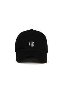 Denim: Jeremy Baseball Cap AB - Black Denim