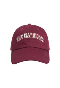 Caps And Hats: The Favorite Baseball Cap - Burgundy