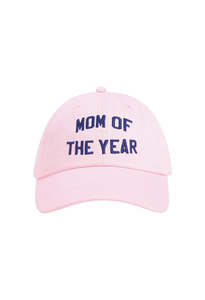 Caps And Hats: Mom Of The Year Baseball Hat - Pink