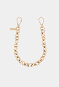 Louve Collection: Kate Gold Plated Phone Bracelete (Short)