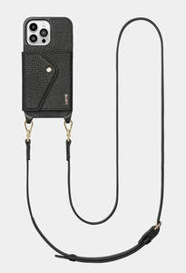 Louve Collection: Zoe Leather Case/ Wallet & Strap