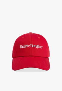 Mothers Day Gift Guide: Classic Logo Baseball Hat - Red / White
