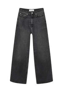 Black Denim: Rebecca Jeans - Black Blizzard