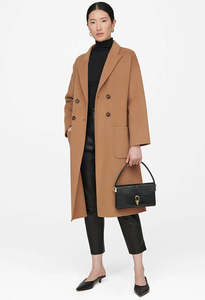 Vacation Edit Snow: Dylan Coat - Camel Cashmere Blend