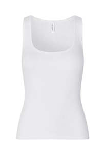 Saamanza Tank Top - White