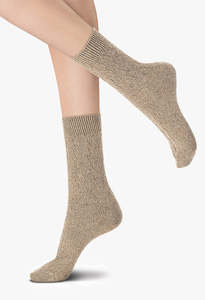 Gwen Socks - Beige Melange
