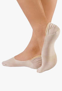 Socks: Footlets 3pairs - Natural