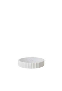 Bowl Platon Marble Large - White