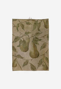 Branche de Poire Linen Tea Towel