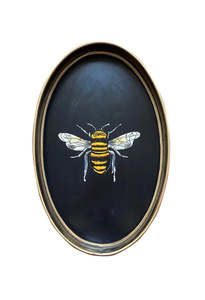 Decorative Iron Tray - Flora Bumble Bee