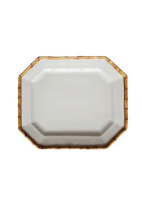 Bamboo Ceramic Tray