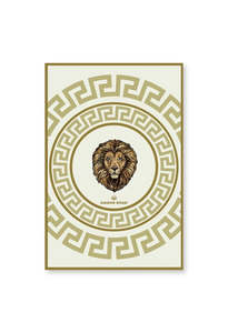Manor Road: Microfiber Tea Towel - Ivory Lion