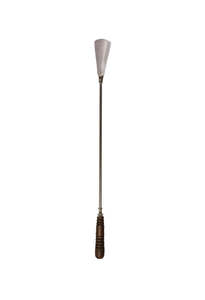 Long Shoe Horn W/ Nickel Finish