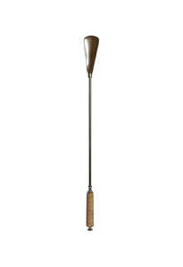 Long Shoe Horn Nickel Finish W/ Etched