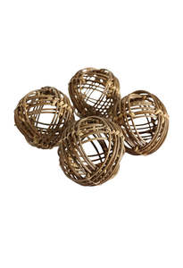 Rattan Ball Ornament