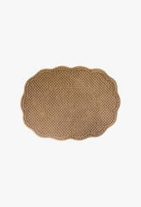 French Country: Rena Quilted Placemat - Khaki