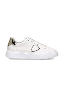 Temple Low Woman - Blanc/Gold