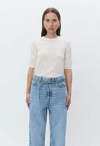 Day Birger Et Mikkelsen: Carolina Knit Top - Ivory