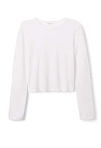Jamie Long Sleeve - White