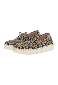 Shoes: Tulip Sailor Shoe - Latte Pearled Ivory