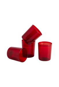 Classic Gobelets Set of 4 (Large) - Rouge