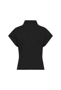 Mos Mosh: MMBiola Bine Knit Vest - Black
