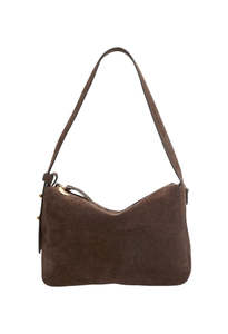 Bags: Fleurine Bag - Suede Chocolate